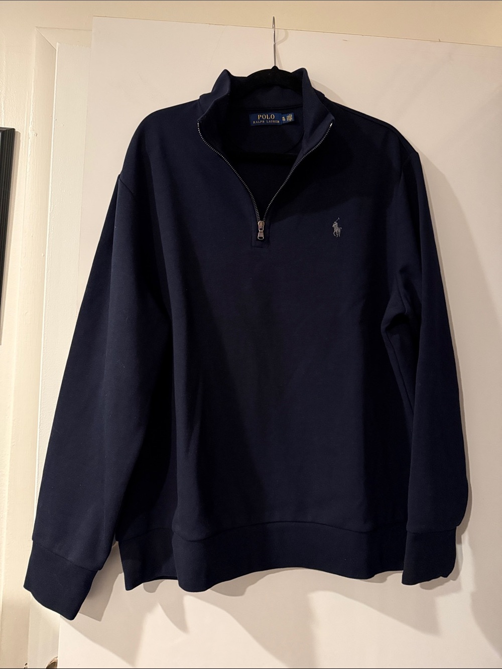 Polo by Ralph Lauren Navy Quarter-Zip Pullover